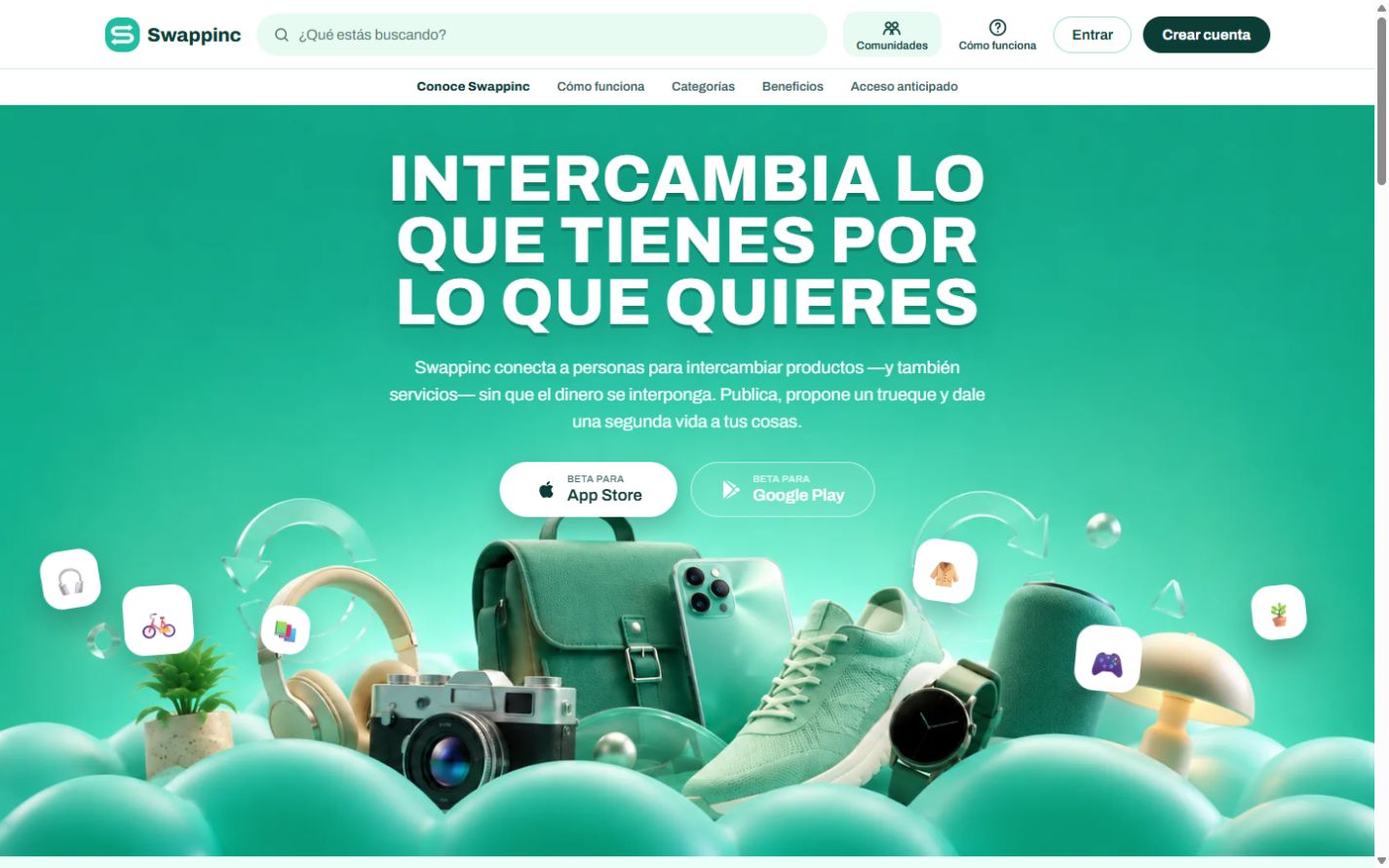 Vista previa de Swappinc